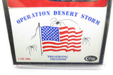 Vintage 1991 Case XX 6254 Trapper Operation Desert Storm Folding Pocket Knife