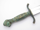 Vtg Othello Solingen Germany Black Forest Fixed Blade Knife Ball & Claw
