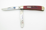 Vtg '95 Case XX 6254 Trapper 49ers Super Bowl XXIX 75th Anniversary Pocket Knife