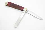 Vtg '95 Case XX 6254 Trapper 49ers Super Bowl XXIX 75th Anniversary Pocket Knife