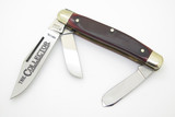 Vtg 1981 Boker The Collector Solingen Germany Stockman Bone Folding Pocket Knife