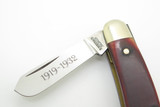 Vtg 1981 Boker The Collector Solingen Germany Stockman Bone Folding Pocket Knife