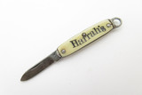 Vintage Miniture Harrah's USA Advertising 1" Blade Small Keychain Folding Knife