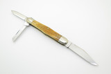 Vtg Case XX 6308 Family Tree Crandall Limited Bone Whittler Folding Pocket Knife
