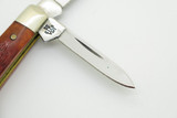 Case XX Brothers 6215 Chestnut Jigged Bone Gunstock Jack Folding Pocket Knife