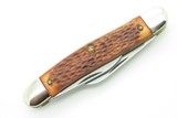 Vintage The Real McCoy Classic MT IDA Arkansas Stockman Folding Pocket Knife