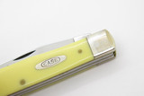 Vintage 2000 Case XX 3254 Trapper Vietnam Commemorative Yellow Folding Knife