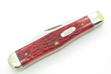 2001 Case XX 6225 1/2 Coca Cola Coke Bottle Red Bone Handle Folding Pocket Knife