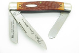 Vtg McCoy MT IDA Arkansas President Bill Clinton Stockman Folding Pocket Knife
