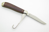 Vintage 1988-89 Schrade USA Limited Edition Federal Stamp Trapper Folding Knife