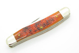 2002 Case XX 6318 Stockman Script Autumn Shadow Bone Handle Folding Pocket Knife