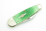 2001 Case XX Limited 6270 USA Green Jigged Bone Sleeveboard Folding Pocket Knife