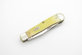 1999 Case XX 6254 USA Trapper Cream Jigged Bone Handle Folding Pocket Knife