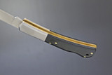 Kanetsune Seki Japan Kaico-Tou Black KB-511 AUS-8 Folding Lockback Pocket Knife