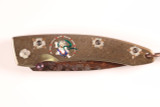 Mcusta Seki Japan Custom Raijin 25th Anniversary Damascus Folding Pocket Knife