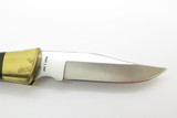 Vintage 1980 Case XX P197 Shark Tooth Wood Handle Folding Hunter Lockback Knife