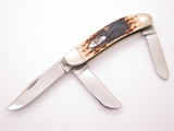 2001 Case XX 6339 Tony Bose Sowbelly Stockman Jigged Bone Folding Pocket Knife