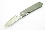 Vtg 1990s United MacV Seki Japan Folding Bowie Stainless Linerlock Pocket Knife