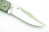 Vtg 1990s United MacV Seki Japan Folding Bowie Stainless Linerlock Pocket Knife