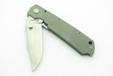 Vtg 1990s United MacV Seki Japan Folding Bowie Stainless Linerlock Pocket Knife
