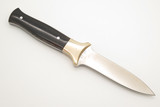 Vintage Parker American Blade Seki Japan Fukuta AUS6 Buffalo Fixed Dagger Knife