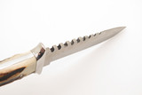 Vintage Frost Cutlery Tak Fukuta Seki Japan Stag Fixed Survival Hunting Knife