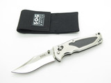 SOG Stingray 2.0 Seki Japan Custom Black Carbon Fiber Inlay Folding Pocket Knife