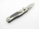 SOG Stingray 2.0 Seki Japan Custom Black Carbon Fiber Inlay Folding Pocket Knife