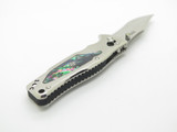 SOG Stingray 2.0 Seki Japan Custom Abalone Shell Inlay Folding Pocket Knife