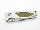 SOG Stingray 2.0 Seki Japan Custom Gold Carbon Fiber Inlay Folding Pocket Knife