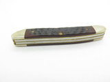 Vintage 1988 Case XX 63087 Stockman Jigged Delrin Handle Folding Pocket Knife