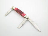 Frost Cutlery Solingen Steel Red Stag Bone Handle Stockman Folding Pocket Knife