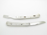 2000 Case XX 6254 USA Hobo Trapper Cream Jigged Bone Handle Folding Pocket Knife