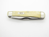 2000 Case XX 6254 USA Hobo Trapper Cream Jigged Bone Handle Folding Pocket Knife