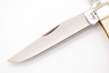 2005 Case XX 6254 Trapper Elk Scene Smooth Bone Handle Folding Pocket Knife