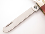 2000 Case XX 6207 Mini Trapper USA Red Jigged Bone Handle Folding Pocket Knife