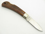 Vtg 1980 Case XX 61051 Jigged Wood Small Folding Lockback Pocket Knife