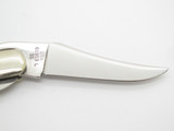 2001 Case XX 61953 USA Russlock Folding Pocket Knife Jigged Bone Bowtie Shield