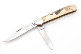 Vintage 1999 Case XX 6249 Moby Dick Copperhead Smooth Bone Folding Pocket Knife
