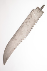 Vintage 1986 Parker Edwards USA Fixed Damascus Bowie Knife Blade Blank #4