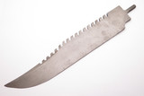 Vtg 1986 Parker Edwards USA (Sterile) Fixed Damascus Bowie Knife Blade Blank #12