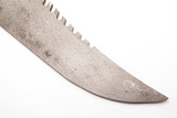 Vtg 1986 Parker Edwards USA (Sterile) Fixed Damascus Bowie Knife Blade Blank #12