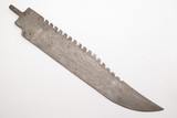 Vintage 1986 Parker Edwards USA Fixed Damascus Bowie Knife Blade Blank #7