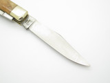 Vtg 1980s Parker American Blade Japan Smooth Bone Trapper Folding Pocket Knife