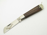 Vtg 1980 Case XX 1199 Whaler Whale Folding Pocket Rope Knife Wood