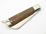 Vtg 1980 Case XX 1199 Whaler Whale Folding Pocket Rope Knife Wood
