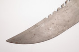 Vtg 1986 Parker Edwards USA (Sterile) Fixed Damascus Bowie Knife Blade Blank #9