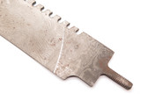 Vtg 1986 Parker Edwards USA (Sterile) Fixed Damascus Bowie Knife Blade Blank #11