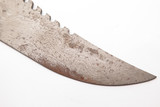 Vtg 1986 Parker Edwards Archegos USA Fixed Damascus Bowie Knife Blade Blank #6