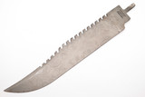 Vtg 1986 Parker Edwards 5 Yr Anniversary USA Fixed Damascus Knife Blade Blank #3